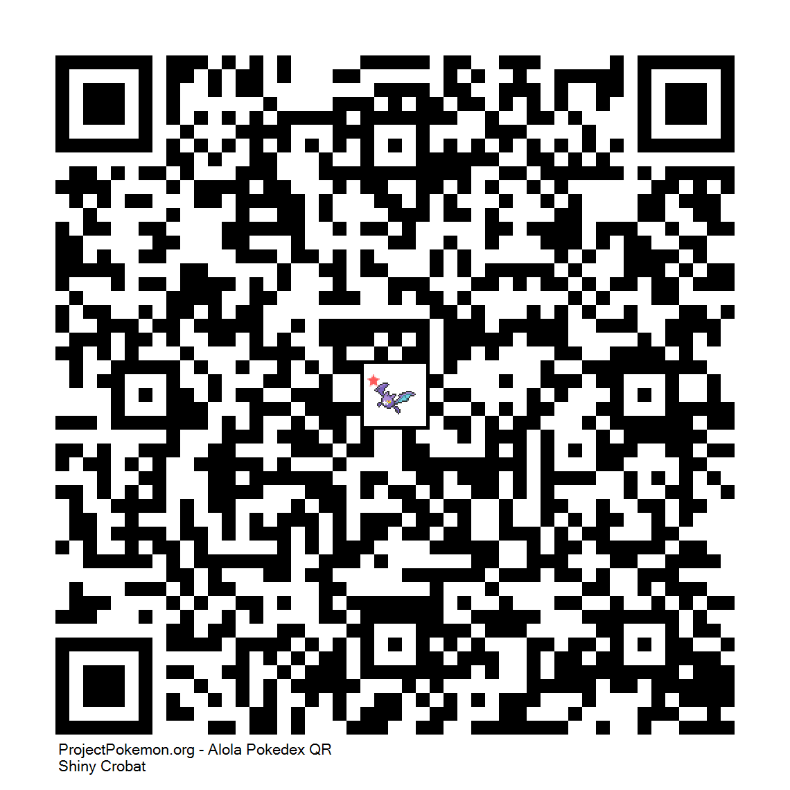 Cdigo QR de Crobat variocolor